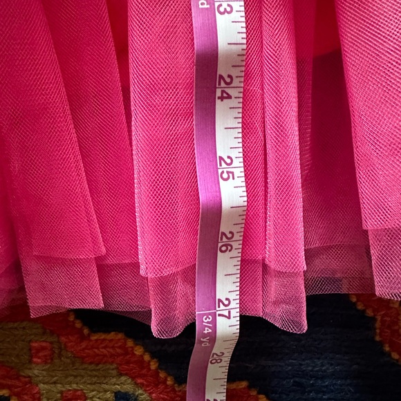 Lulu’s Pink Strapless Tulle Mini Dress Women’s Size Small Dress Size 2/4 NEW - Picture 9 of 11